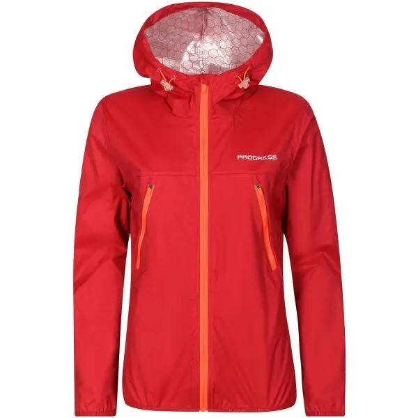 PROGRESS PROGRESS GLIDER LADY Дамско яке с качулка, червено, размер