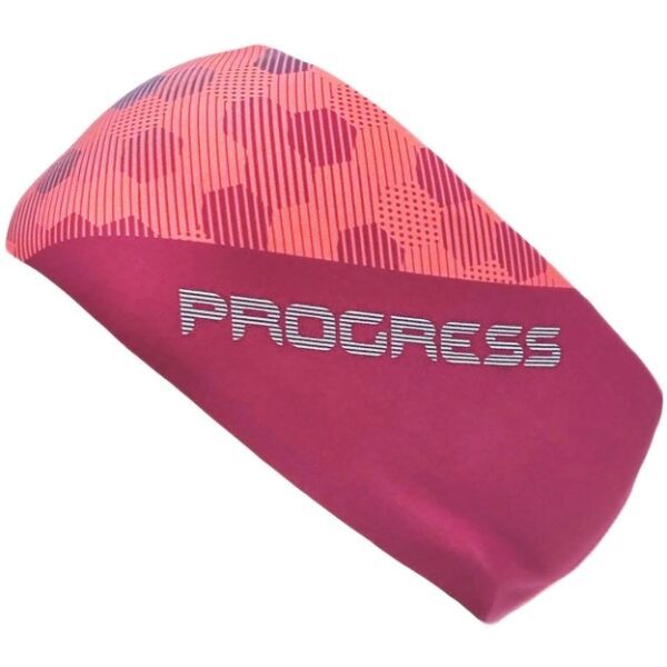 PROGRESS PROGRESS HEADBAND Спортна лента за глава, лилаво, размер