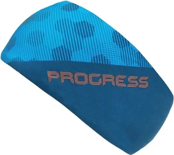 PROGRESS PROGRESS HEADBAND Спортна  лента за глава, синьо, размер