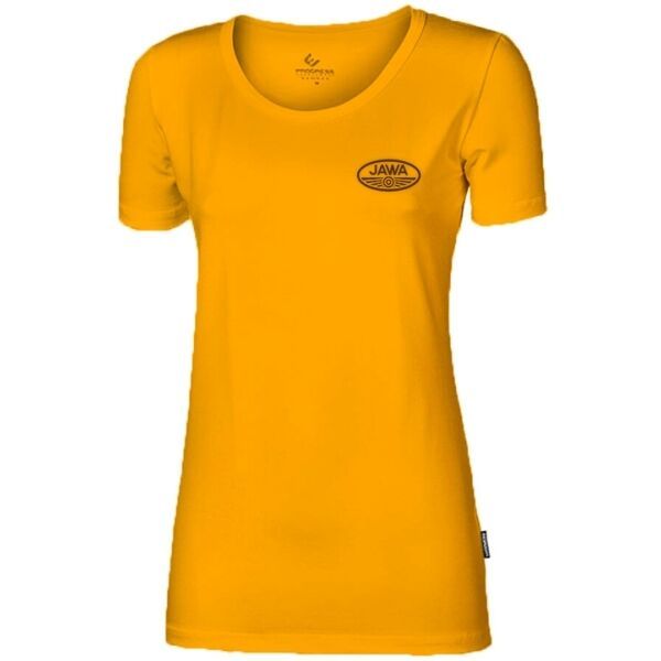 PROGRESS JAWA PROGRESS JAWA FAN T-SHIRT Дамска тениска, жълто, размер