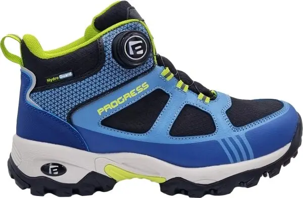 PROGRESS PROGRESS JUNIOR TREK MID WP Детски обувки с мембрана, черно, размер