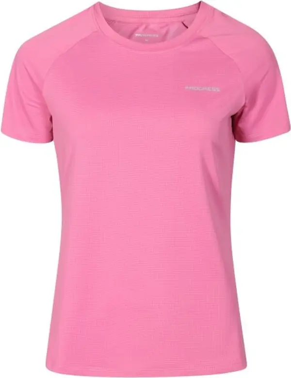 PROGRESS PROGRESS KAMILA Дамска тениска за бягане, розово, размер