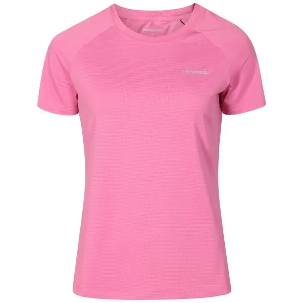 PROGRESS PROGRESS KAMILA Дамска тениска за бягане, розово, размер