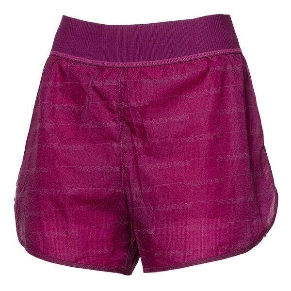 PROGRESS PROGRESS LIGERA SHORTS Дамски спортни шорти за бягане 2в1, винен, размер