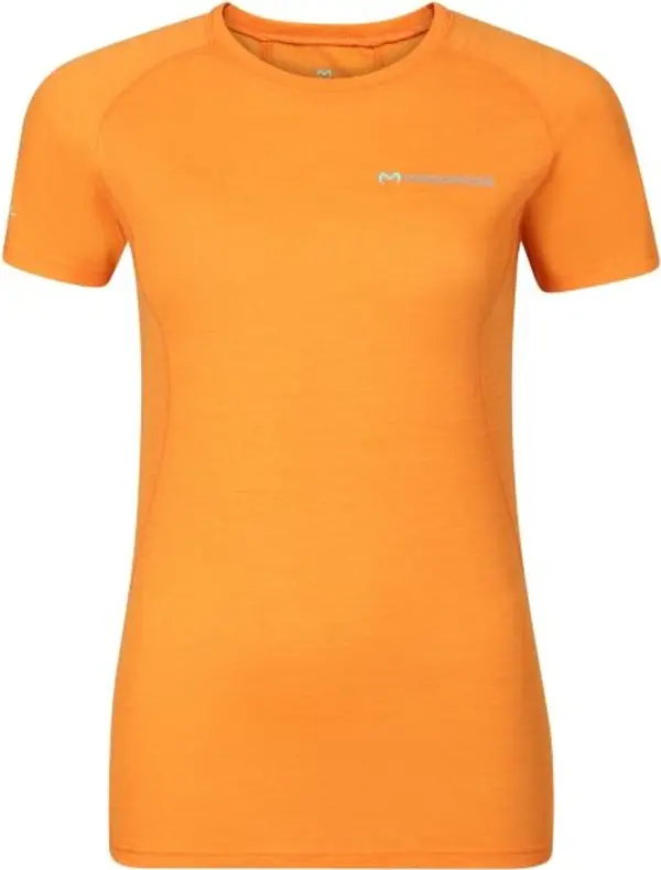 PROGRESS PROGRESS MA NKRZ 125 Дамска мерино тениска с къс ръкав, оранжево, размер