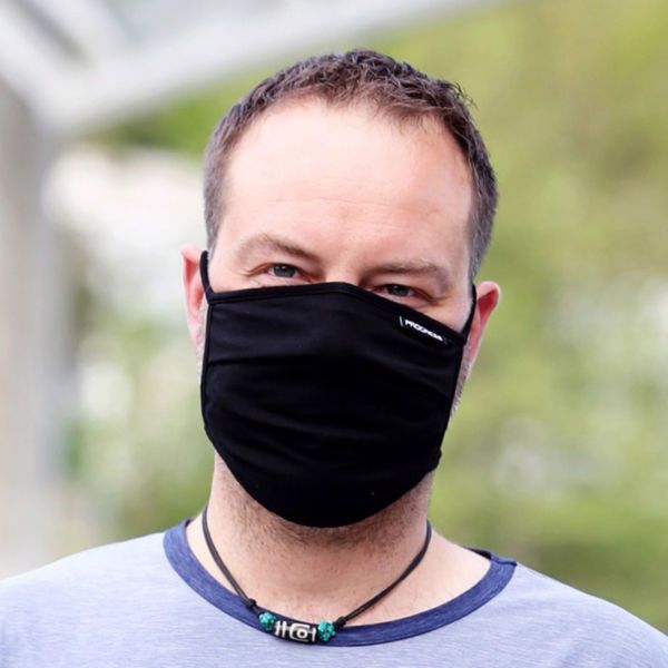 PROGRESS PROGRESS МАСКА LITE Маска за лице с джоб, черно, размер