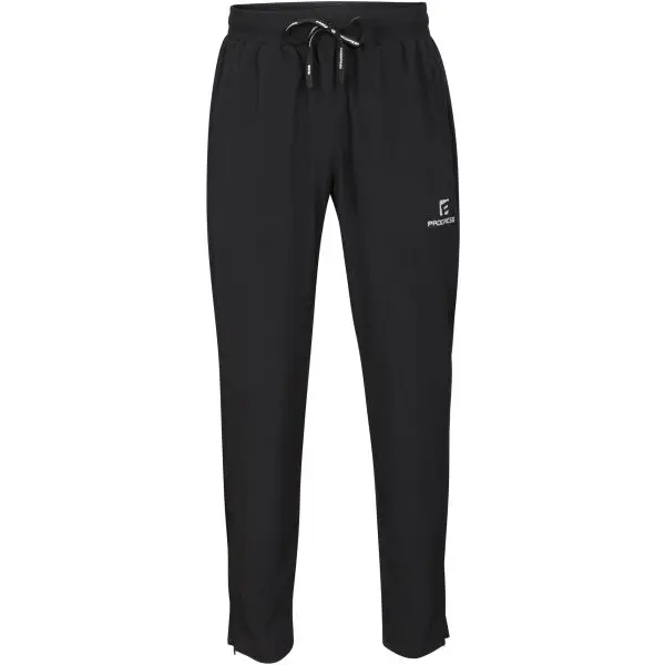 PROGRESS PROGRESS MEDIAN Мъжко долнище за бягане, черно, размер XXL