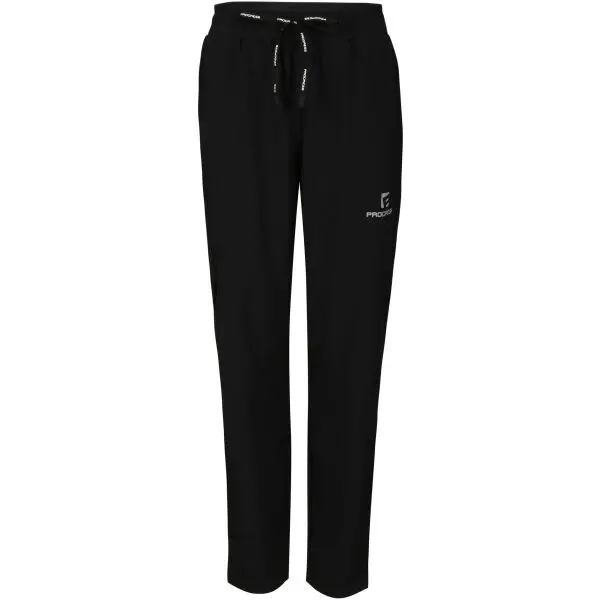 PROGRESS PROGRESS MEDIANA Дамски панталони за бягане, черно, размер