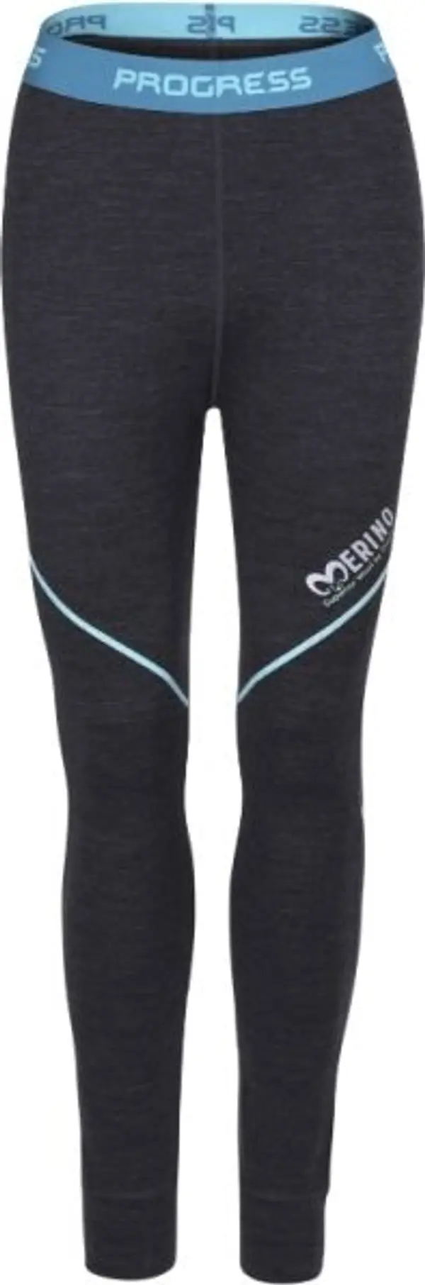 PROGRESS PROGRESS MERINO LT Дамска функционална блуза, тъмносиво, размер