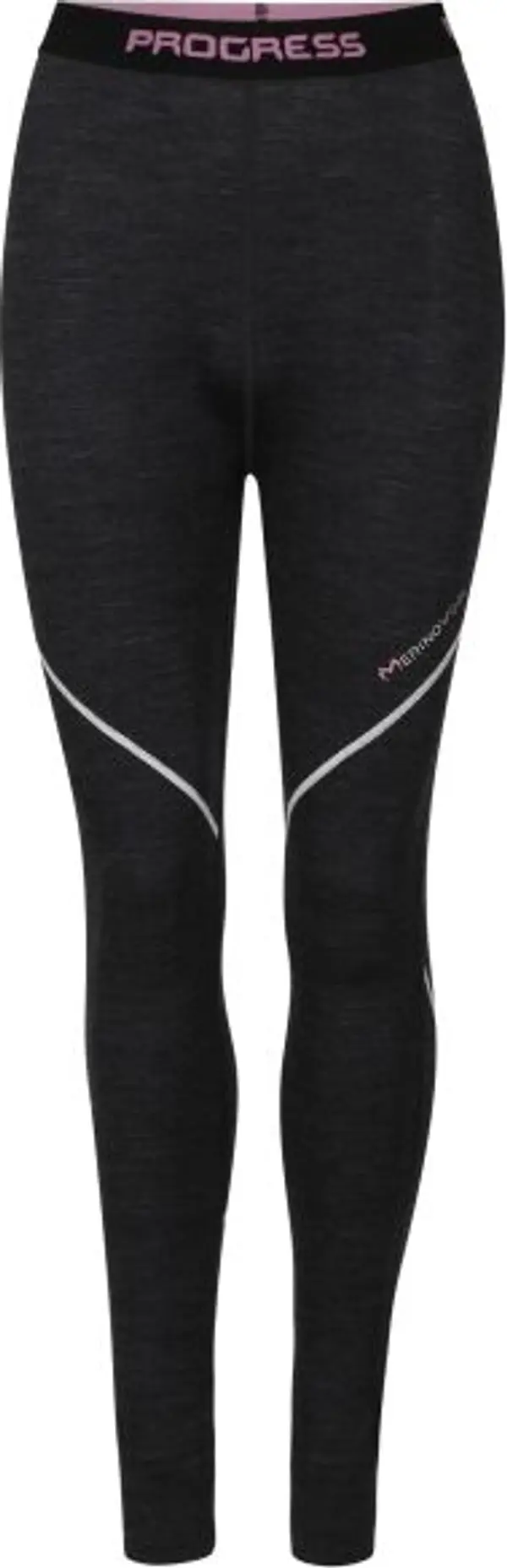 PROGRESS PROGRESS MERINO LT Дамско функционално мерино долнище, черно, размер