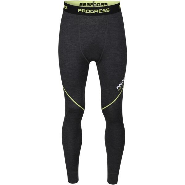 PROGRESS PROGRESS MERINO LT Мъжки функционален клин, черно, размер