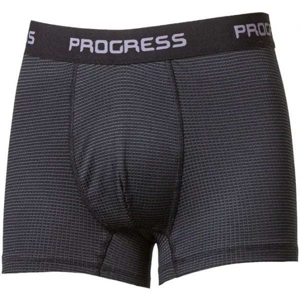 PROGRESS PROGRESS MICROSENSE BX-M Мъжки функционални боксерки, черно, размер XXL