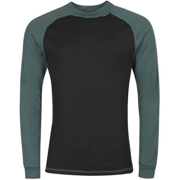 PROGRESS PROGRESS MICROSENSE LS Мъжка тениска, черно, размер