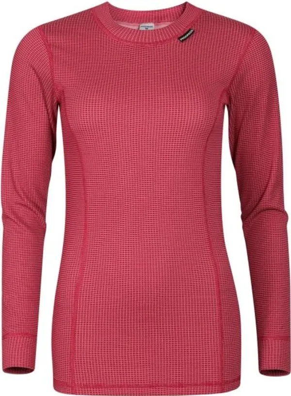 PROGRESS PROGRESS MICROSENSE LS2 Дамска функционална тениска, винен, размер