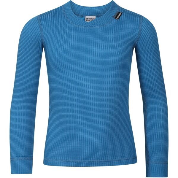 PROGRESS PROGRESS MICROSENSE LS2 Функционална тениска за момчета, синьо, размер