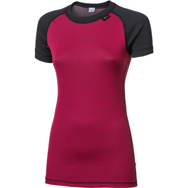 PROGRESS PROGRESS MICROSENSE SS-L Дамска функционална тениска, винен, размер