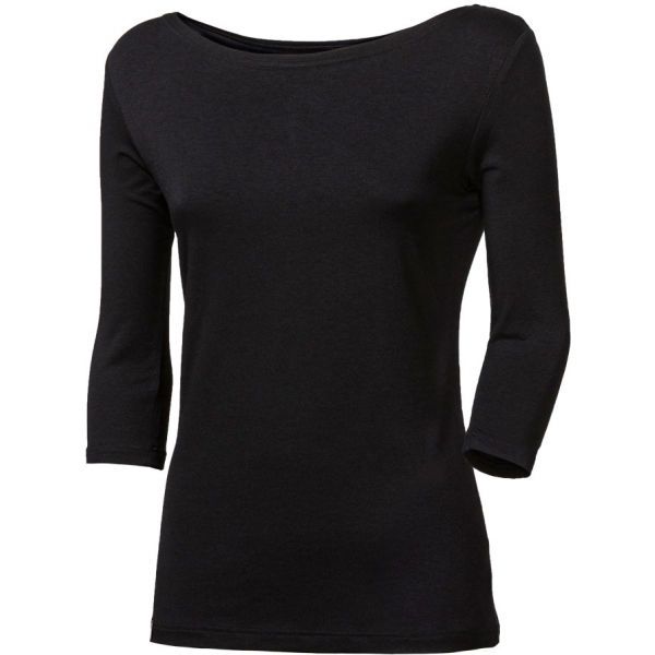 Progress Progress ANIKA Дамска блуза с 3/4 ръкави, черно, размер M