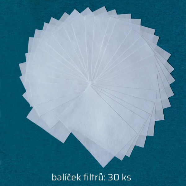 Progress Progress ФИЛТРИ ЗА МАСКИ ЗА ЛИЦЕ Филтри за маски за лице, бяло, размер os