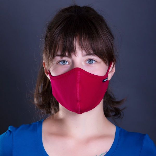 Progress Progress LITE FAST Маска, винен, размер S/M