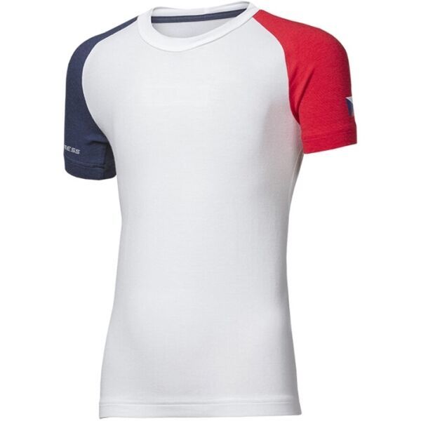 PROGRESS PROGRESS REPUBLICO Детска тениска от бамбук, бяло, размер