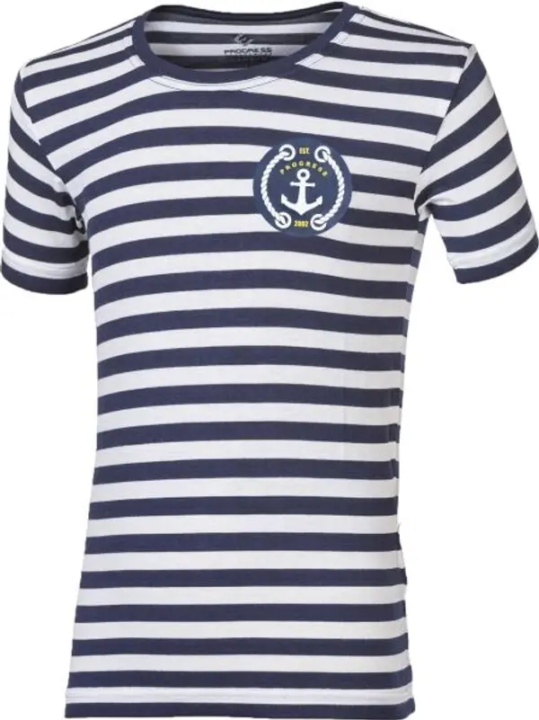 PROGRESS PROGRESS SAILORO Детска тениска с бамбуково влакно, тъмносин, размер 152-158