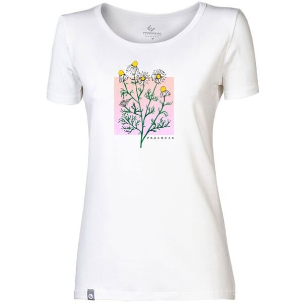 PROGRESS PROGRESS SASA CAMOMILE Дамска тениска, бяло, размер