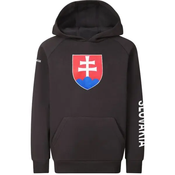 PROGRESS PROGRESS SK HOODY JR Детски суичър за фенове, тъмносиво, размер 128-134