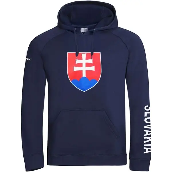 PROGRESS PROGRESS SK HOODY MAN Мъжки суичър за фенове, тъмносин, размер