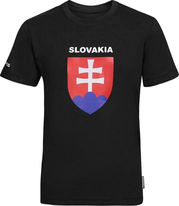 PROGRESS PROGRESS SK TSHIRT JR Детска бамбукова тениска за фенове, черно, размер 140-146