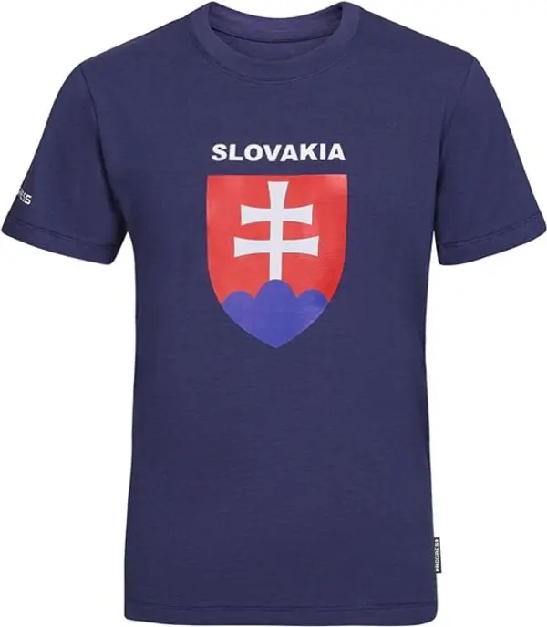 PROGRESS PROGRESS SK TSHIRT JR Детска бамбукова тениска за фенове, тъмносин, размер 164-170