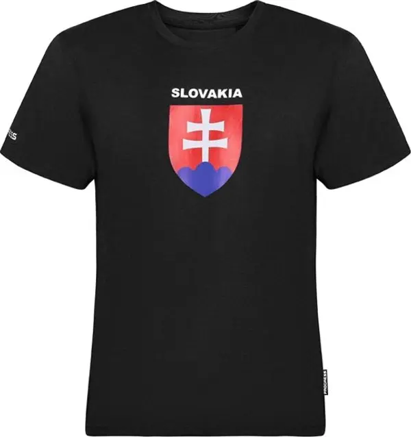 PROGRESS PROGRESS SK TSHIRT MAN Мъжка бамбукова тениска за фенове, черно, размер