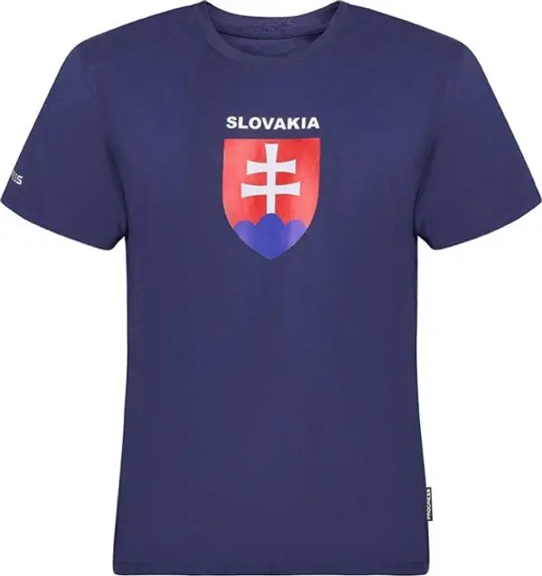 PROGRESS PROGRESS SK TSHIRT MAN Мъжка бамбукова тениска за фенове, тъмносин, размер