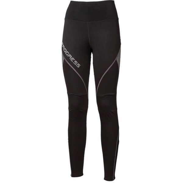 PROGRESS PROGRESS SNOWCAT Дамски зимен панталон, черно, размер