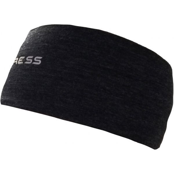 PROGRESS PROGRESS SS MERINO HEADBAND Спортна лента за глава, черно, размер
