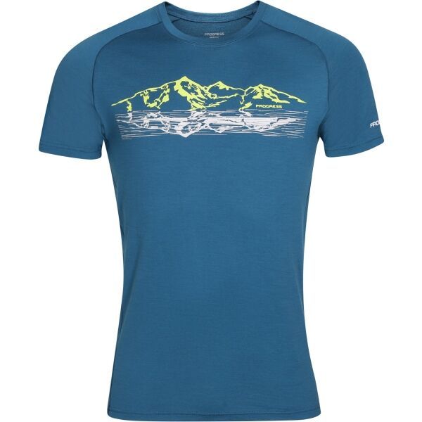 PROGRESS PROGRESS TASMAN Дамска блуза с къси ръкави, тъмносин, размер