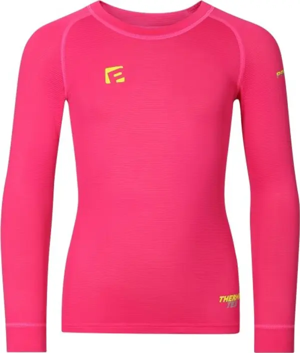PROGRESS PROGRESS THERMATEX LS Момичешка функционална блуза с дълъг ръкав, розово, размер 140-146