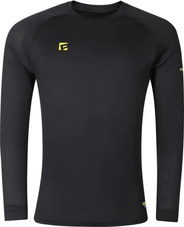 PROGRESS PROGRESS THERMATEX LS Мъжка функционална блуза с дълъг ръкав, черно, размер