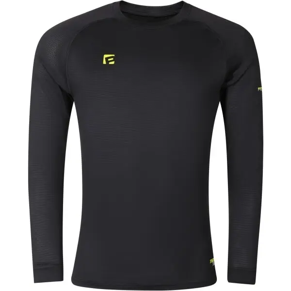 PROGRESS PROGRESS THERMATEX LS Мъжка функционална блуза с дълъг ръкав, черно, размер