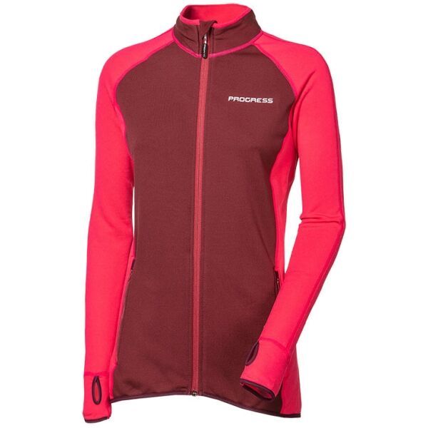 PROGRESS PROGRESS TISPA Дамско функционално горнище, винен, размер