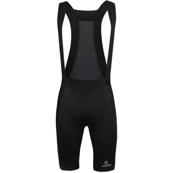 PROGRESS PROGRESS TORQMAN SHORTS BIB Мъжки колоездачни къси панталони с презрамки, черно, размер