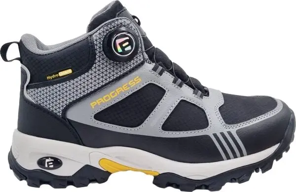 PROGRESS PROGRESS TREK MID WP Юношески обувки с мембрана, черно, размер