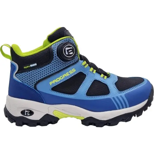 PROGRESS PROGRESS TREK MID WP Юношески обувки с мембрана, черно, размер