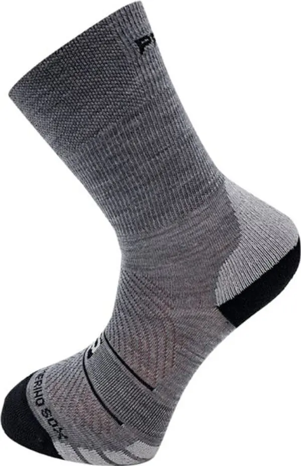 PROGRESS PROGRESS TREKKING MERINO SOX Туристически чорапи с мерино, сиво, размер