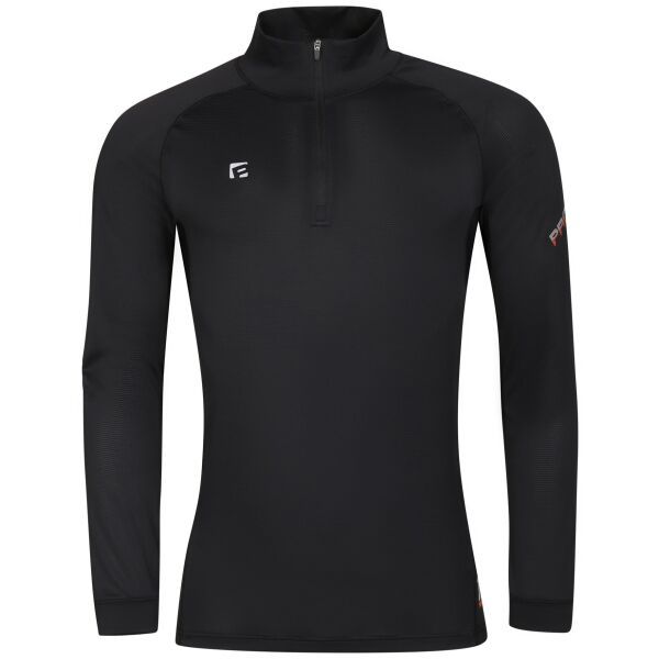 PROGRESS PROGRESS TX NRZ Мъжка тениска с права яка, черно, размер