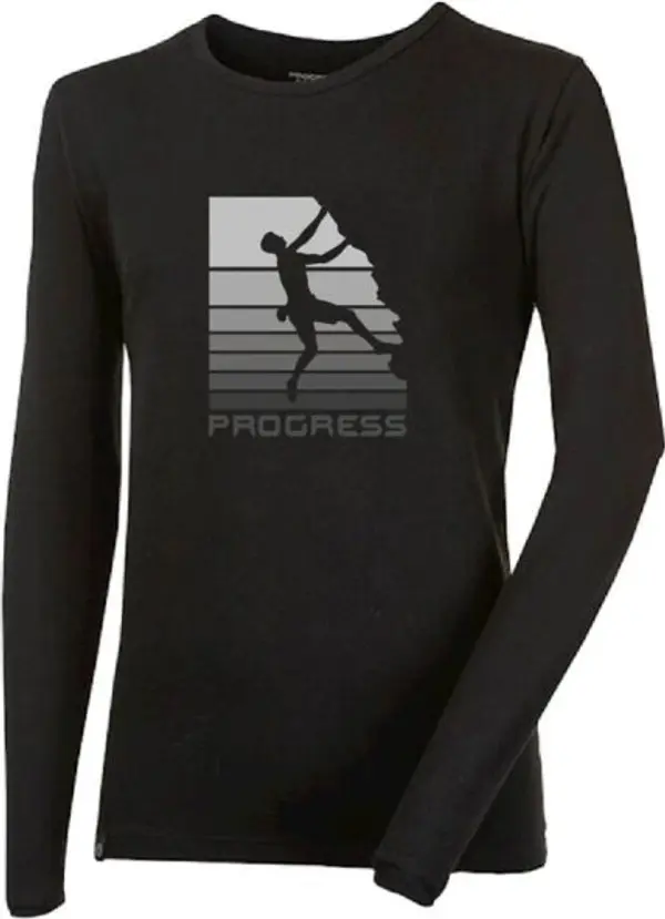 PROGRESS PROGRESS VANDAL BOULDER Мъжка функционална тениска, черно, размер