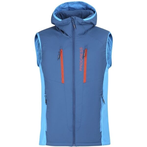 PROGRESS PROGRESS VENDOR VEST Мъжко хибридно елече, синьо, размер