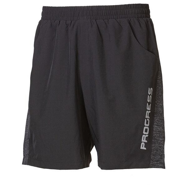 PROGRESS PROGRESS VOLCAN Мъжки спортни шорти, черно, размер