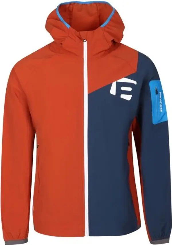 PROGRESS PROGRESS WOOLCRAFT MAN Мъжко яке с мериносова вълна, червено, размер