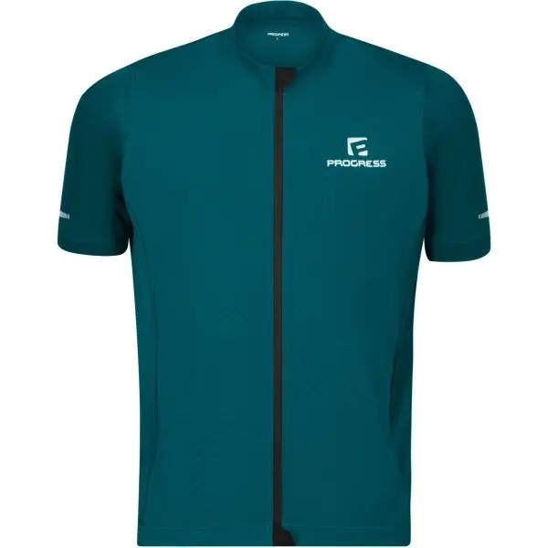 PROGRESS PROGRESS ZEPHIR Мъжка колоездачна фланелка, тъмносин, размер XXXL