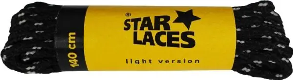 PROMA PROMA STAR LACES 140 CM Връзки, черно, размер